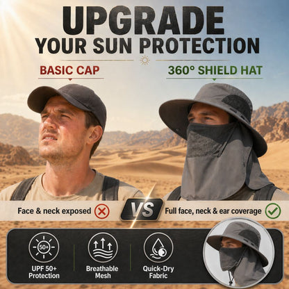 ZOOXIO Ultimate 360° All Terrain Sun Hat