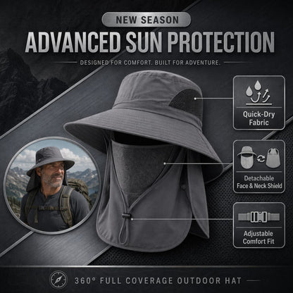 ZOOXIO Ultimate 360° All Terrain Sun Hat